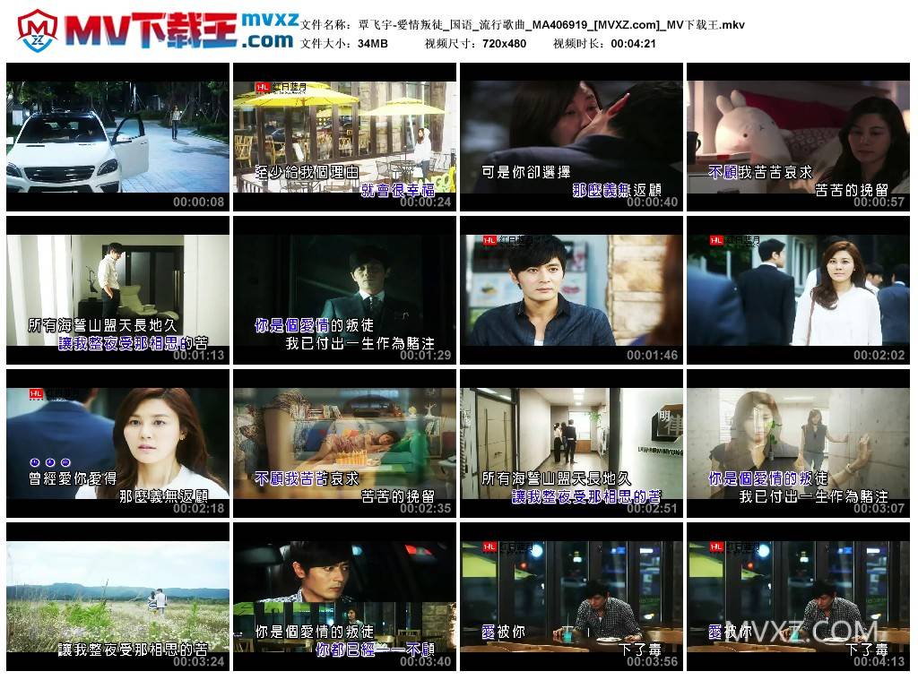 覃飞宇-愛情叛徒_国语_流行歌曲_MA406919